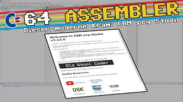 Für den C64 auf dem PC entwickeln, mit dem CBM prg Studio