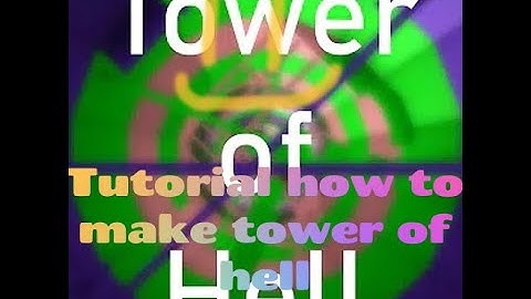 How to make Tower of Hell In Roblox Studio for free