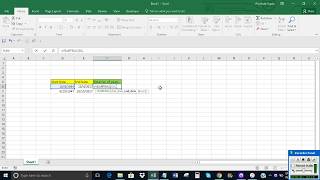 Calculate years between two dates in Excel screenshot 2