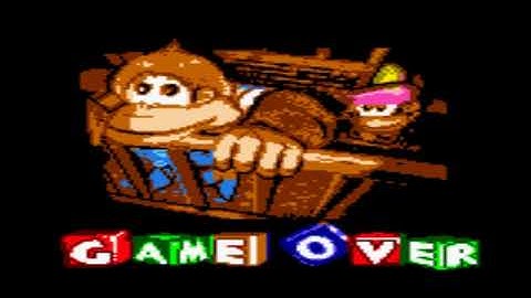 Game Over: Donkey Kong Land 3 (GBC)