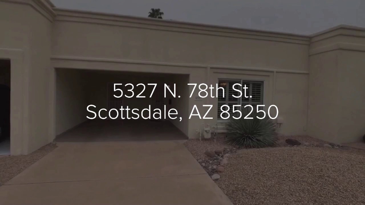 Virtual Tour of 5327 N 78th st, Scottsdale AZ 85250