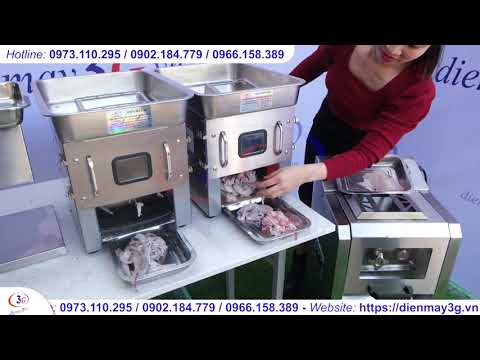 Video Máy Thái Thịt Để Bàn Thay Dao 1,1Kw: Thái Nhanh, Khỏe,... - youtube
