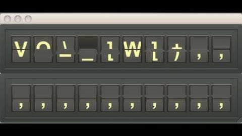 Java Swing FlipChar component