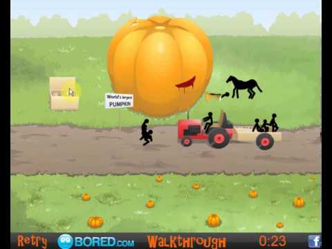 ClickDeath Pumpkin Patch - Flash Game - Casual Gameplay - YouTube