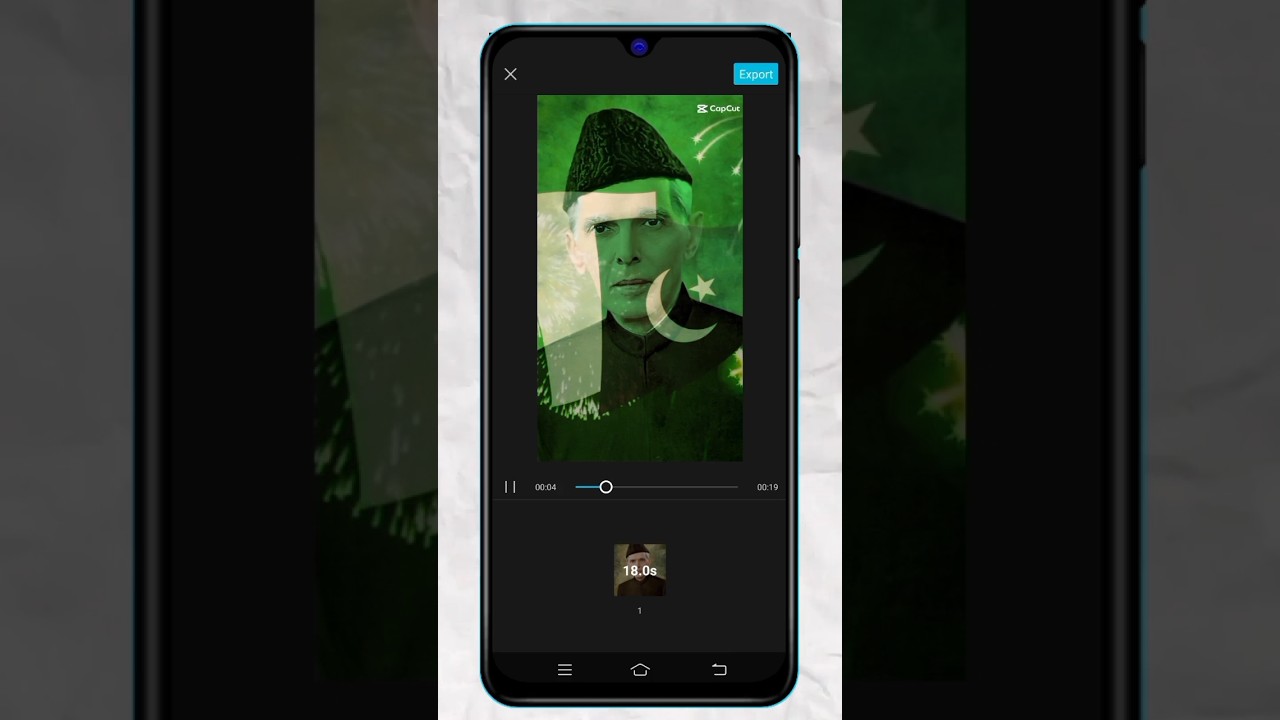 14 August Stauts Video Edting in CapCut 