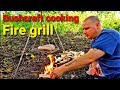 Bushcraft fire grill, cooking just got a lot easyer now I made this home made fire grill.