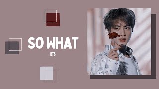 [1시간/ 1 HOUR LOOP] BTS - So What