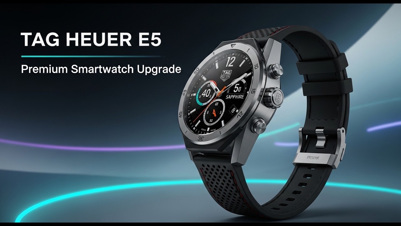 TAG Heuer Connected Calibre E5 – умные часы для амбициозных целей!