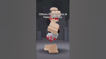 Korblox for cheap #korblox #roblox #headless check tut pinned