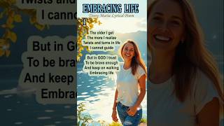 EMBRACING LIFE 1 (260225) Tinny Maria lyrical poem #poetry #tinnymaria #music #alanjackson