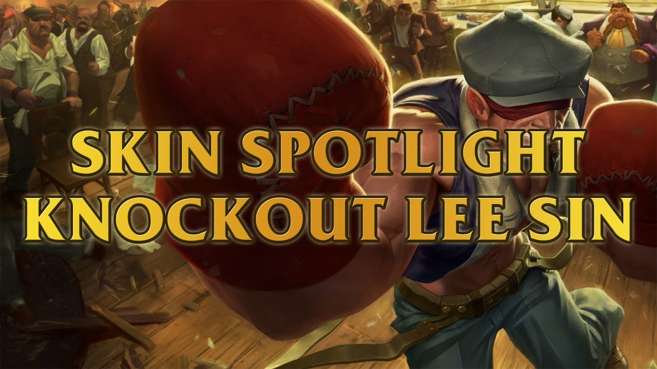 Knockout Lee Sin Skin Spotlight