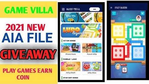Game villa AiA File Kodular Giveaway | New Game AiA File|Earning apps aia file | Free Aia File