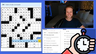 Another Crossword Speedrun! As Easy As ABC