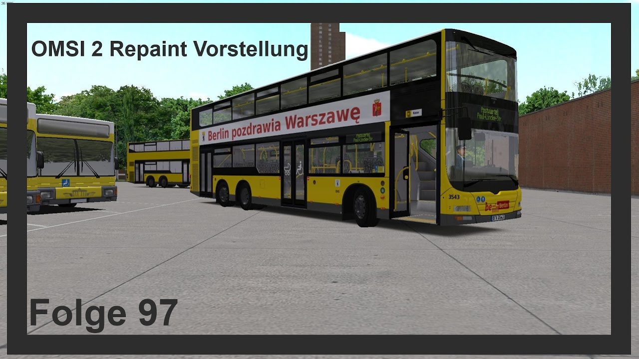 Omsi 2 Repaint Vorstellung Bvg Berlin Grusst Warschau Folge 97 Youtube