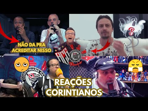 REAÇÕES  CORINTIANOS BRAVOS com o EMPATE - ATLÉTICO GO 2X2 CORINTHIANS [REACT BRASILEIRÃO 2024]