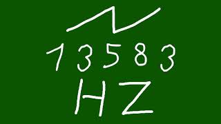 13583 hz saw