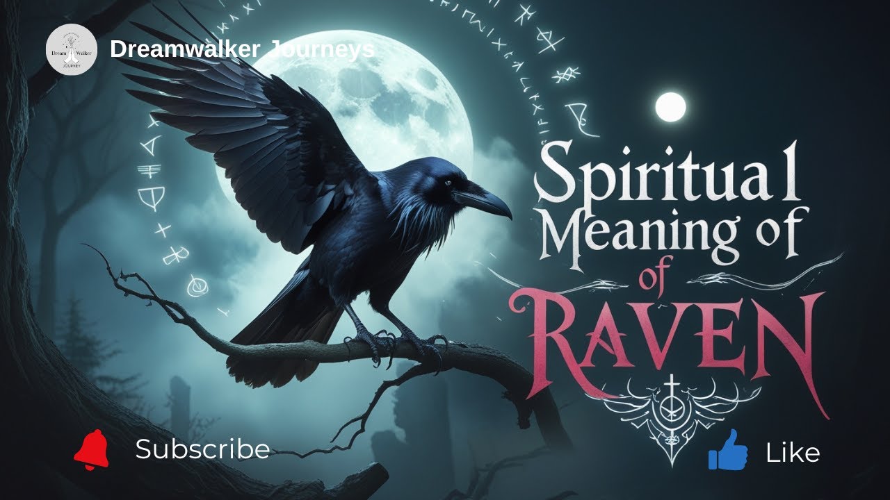 Spiritual Meaning of Raven | Messages from the Spirit Realm, Transformation & Hidden Wisdom