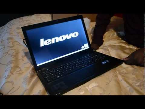 Lenovo B570 Unboxing and First Boot