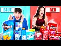 Eating Only ONE Color of Food for 24 Hours!!!