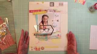 Summer Vibes 8.5x11 Process Video
