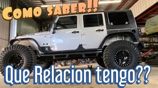 Como saber el Numero de Relacion del Diferencial sin sacar nada de Piezas by Waldys Off Road