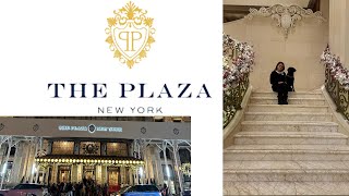 STAY AT THE PLAZA HOTEL WITH ME FOR 24 HOURS| TOUR