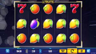 6 Fruits - Synot VLT Automat Online Zdarma