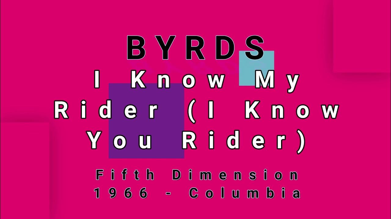BYRDSI Know My Rider (I Know My Rider) (vinyl) YouTube