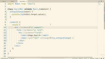 7.8  Uncontrolled vs Controlled Elements | Modern React with Redux [2019 Update]