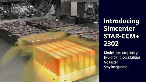 WHAT´S NEW Simcenter STAR-CCM+ 2302 #WhatsNewSimcenter #SimcenterCFD