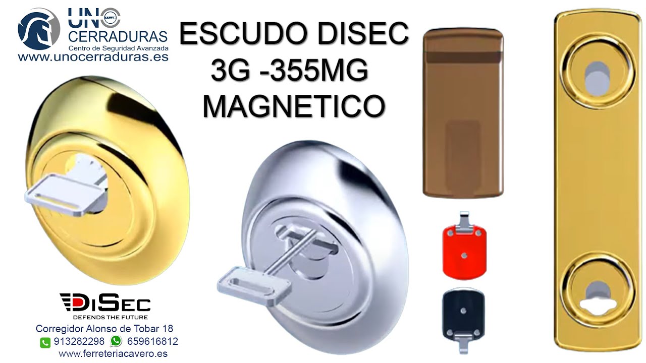 ESCUDO DISEC 3G Y MG335 MAGNETICO 