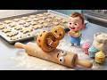 Gingerbread Runaway Adventure 🍪😱 | Funny Kids Song, Nursery Rhymes &amp; Sweet Cookie Chase Story