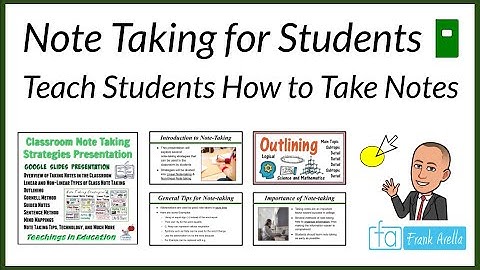 Teaching Note Taking: Education Conference & Live Chat