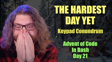 This Took Over 6 Hours! Advent of Code 2024 in Bash: Day 21 - Keypad Conundrum