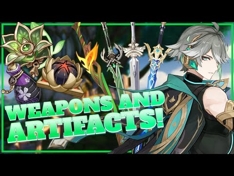 COMPLETE Alhaitham Build Guide! Weapons + Artifacts | Genshin Impact