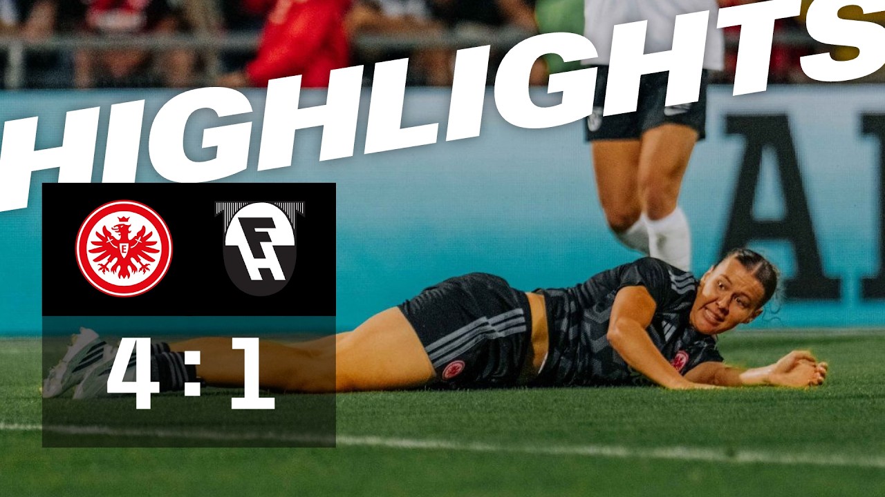 Mühlhaus trifft im Fallen I Highlights: Eintracht Frankfurt - Hafnarfjördur