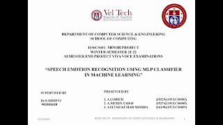 Speech Emotion Recognition using MLP Classifier in Machine Learning