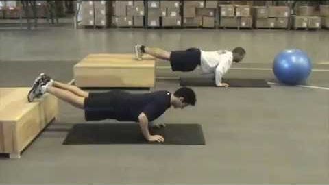 Push-up Drop Sets