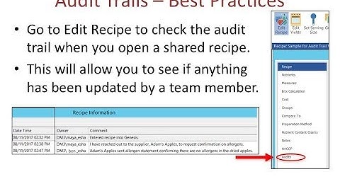 How to Track and Control Access to Your Data with ESHA Security & the Audit Trail Feature