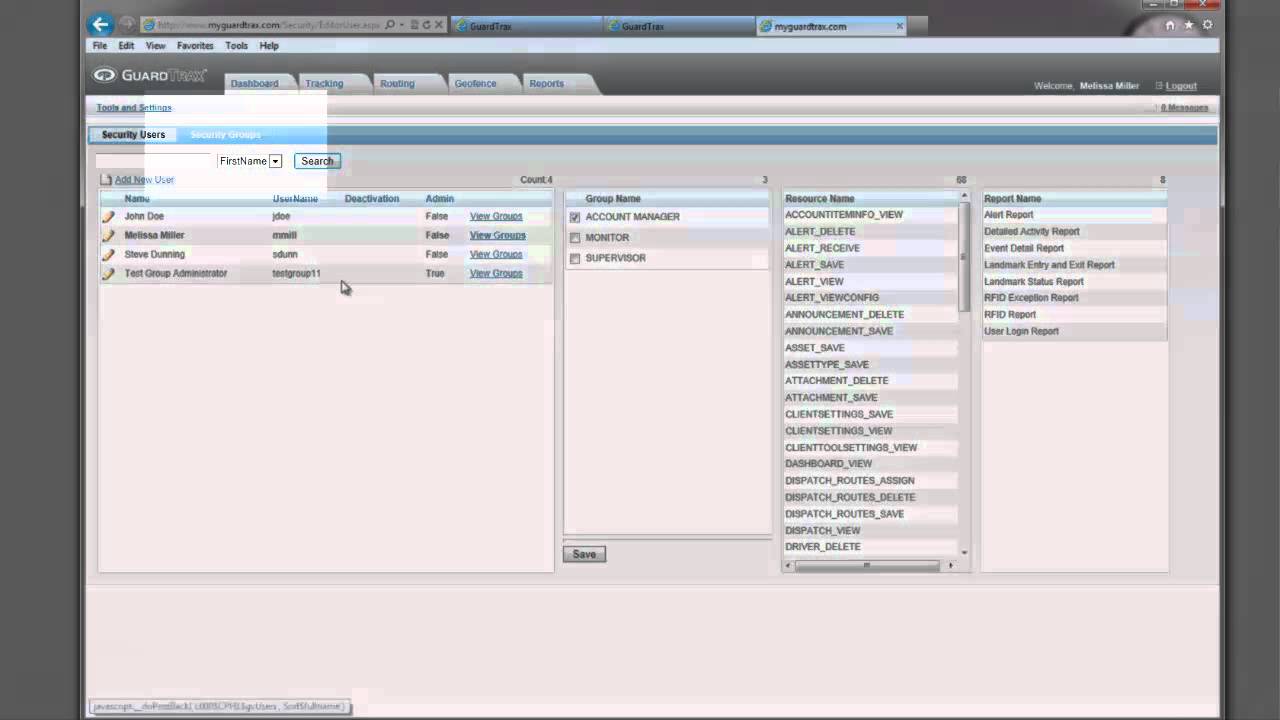 User Types and Permission Levels