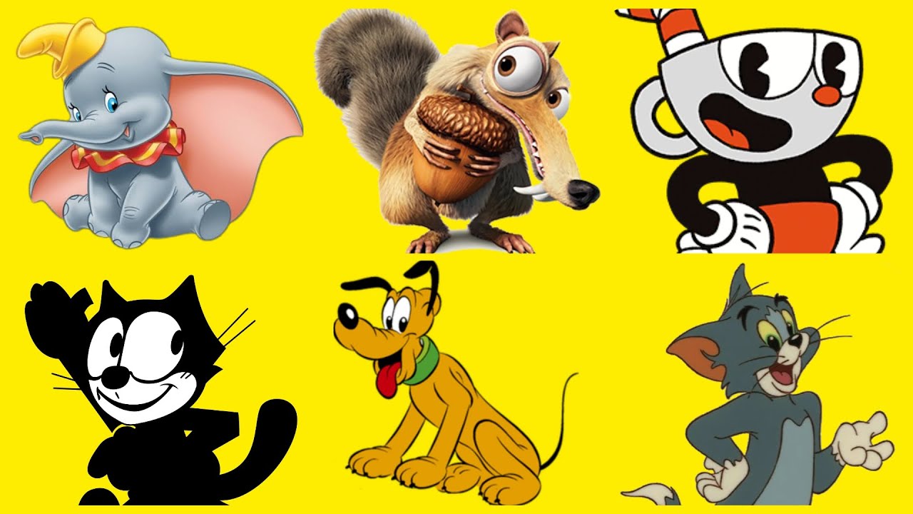 Cartoon Characters with No Voice Actors | Mime Characters