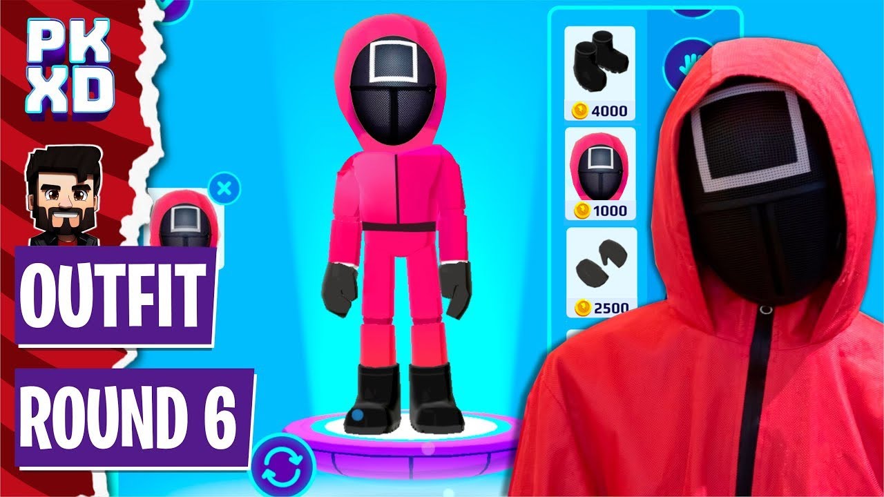 COMO CONSEGUIR ROUPA OUTFIT DO ROUND 6 NO PK XD - YouTube