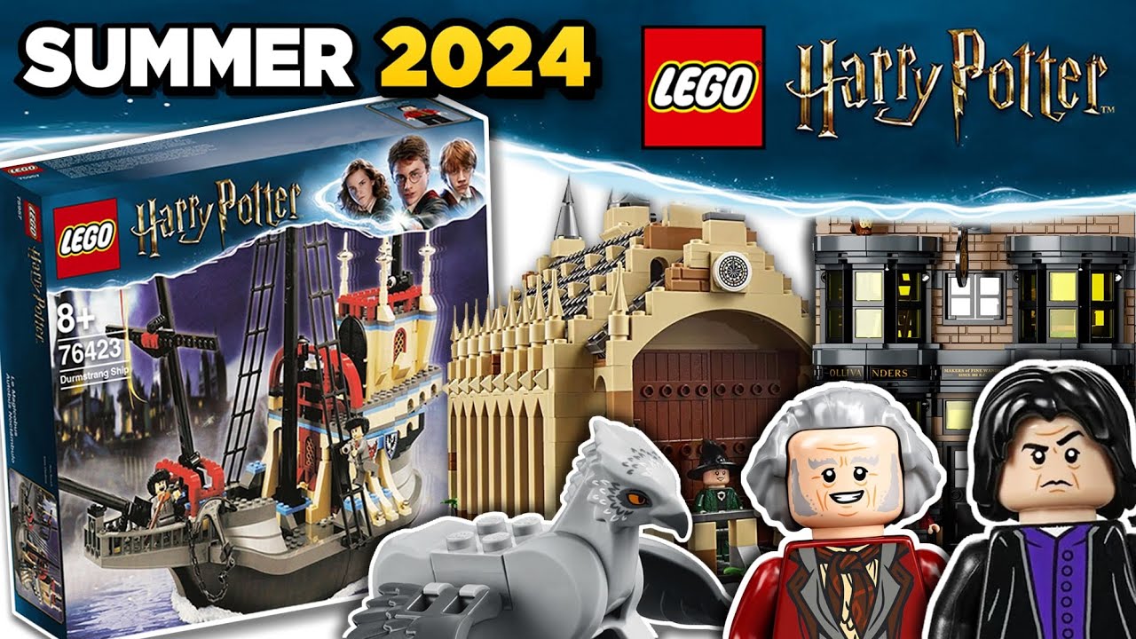 LEGO Harry Potter Summer 2024 Leaks BEST Hogwarts Castle, NEW Diagon