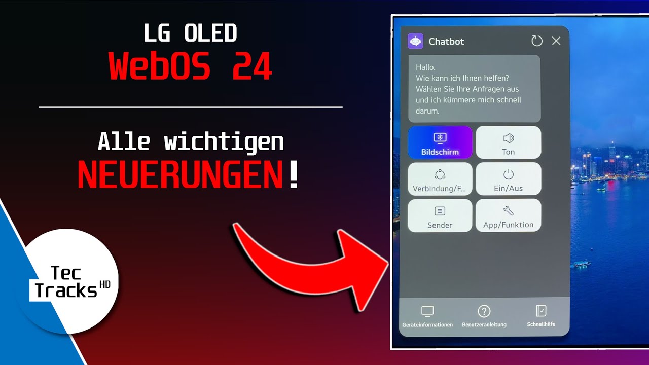 WebOS 24: ALLE wichtigen NEUERUNGEN zusammengefasst! | LG OLED 2024 | TecTracks HD