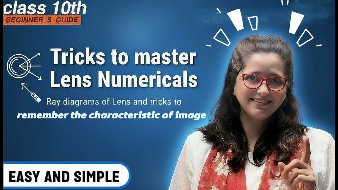 How to Draw Ray Diagrams for Lenses | Concave & Convex Lens | Light ...