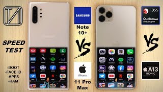 Samsung Galaxy Note 10 Vs Iphone 11 Pro Max Speed Test