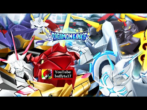 digimon link  Update  Digimon Links / Linkz Tribute to all Omegamon forms デジモンリンクス：オメガモン