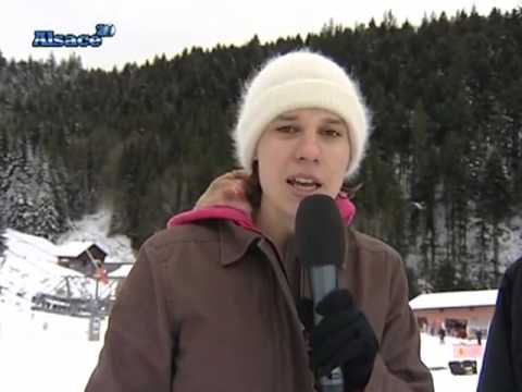 Coupe d'Europe de Snowboard Alpin en Alsace (Lac B...