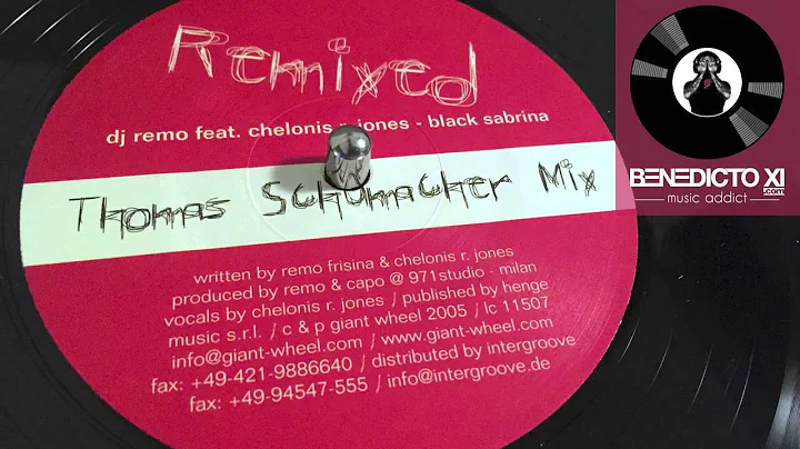 DJ REMO & CHELONIS R. JONES - Black Sabrina (Thoma...