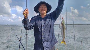 Câu cá Bông Lau Cần Giờ năm 2019 | Điểm câu Lý Nhơn ngày nước kém | SôngNước Cần Giờ - Châu Huỳnh.